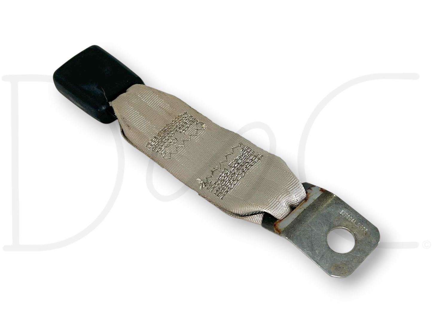 99-04 Ford F250 F350 Rear Seat Belt Seatbelt Latch Buckle Tan OE