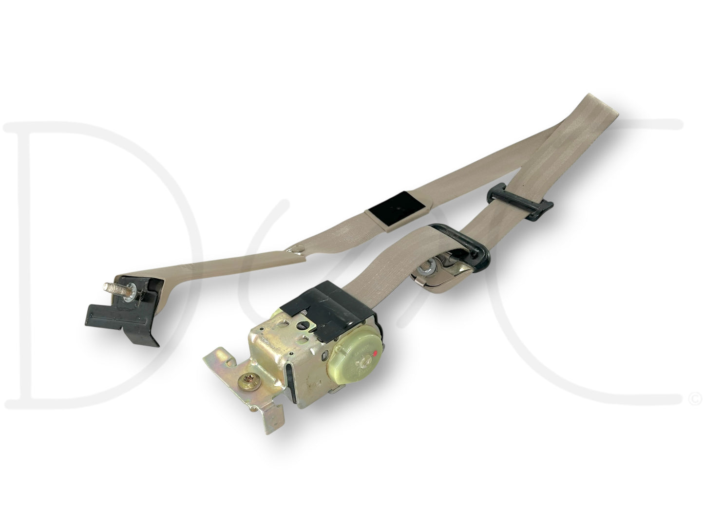 99-04 Ford F250 F350 RH Right Passenger Rear Seat Belt Seatbelt Tan OE