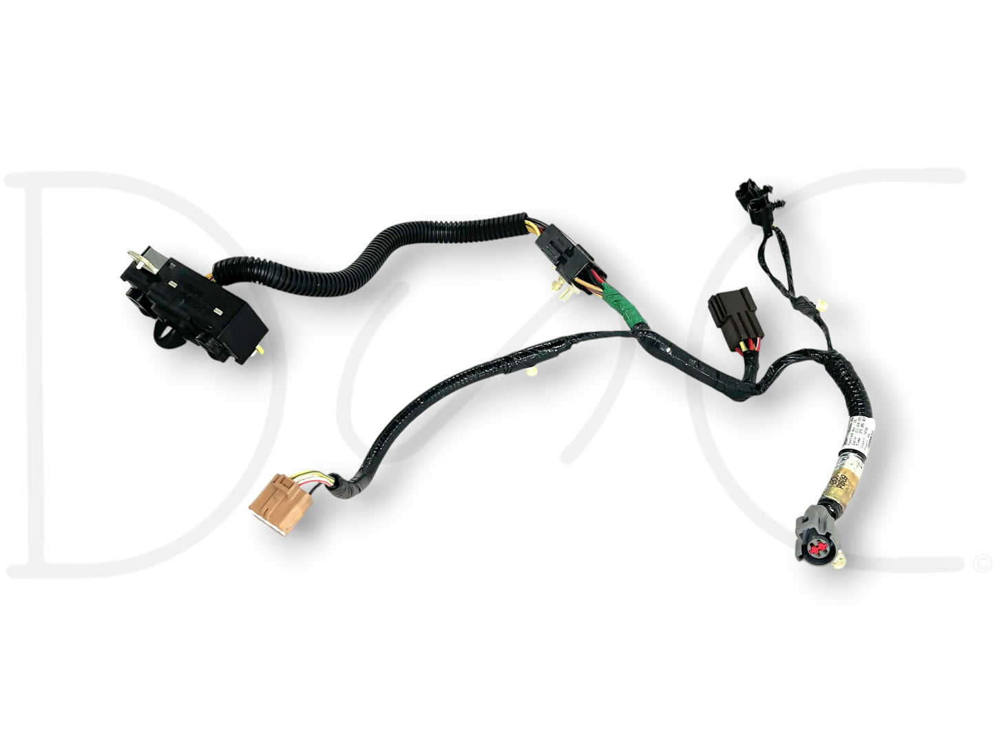 02-07 Ford F250 F350 RH Right Passenger Power Seat Switch Control Wiring Harness