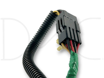 02-07 Ford F250 F350 RH Right Passenger Power Seat Switch Control Wiring Harness