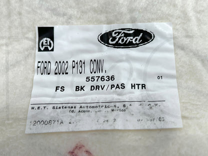 02-07 Ford F250 F350 Front Heated Seat Heating Element Pad Upper Lower Set OE