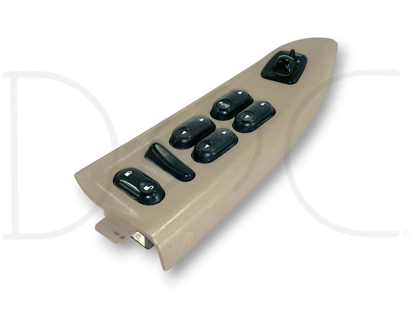 02-05 Ford F250 F350 LH Left Driver Front Power Window Lock Switch Panel Tan