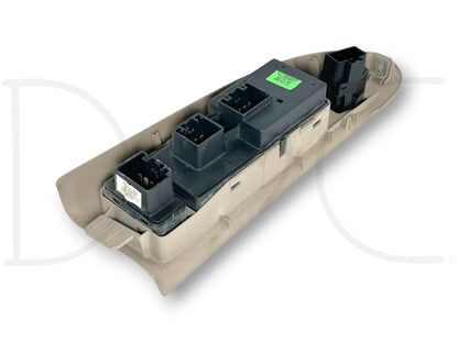 02-05 Ford F250 F350 LH Left Driver Front Power Window Lock Switch Panel Tan