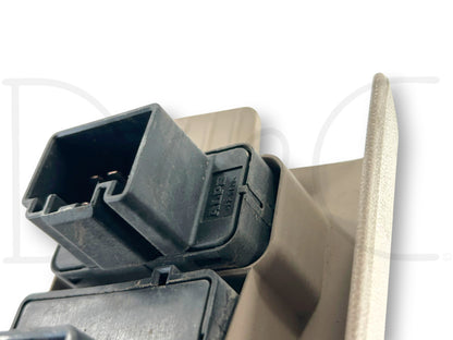 02-05 Ford F250 F350 LH Left Driver Front Power Window Lock Switch Panel Tan