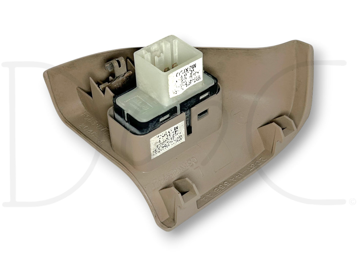 02-07 Ford F250 F350 Crew Cab LH Left Driver Rear Door Window Switch Tan OEM