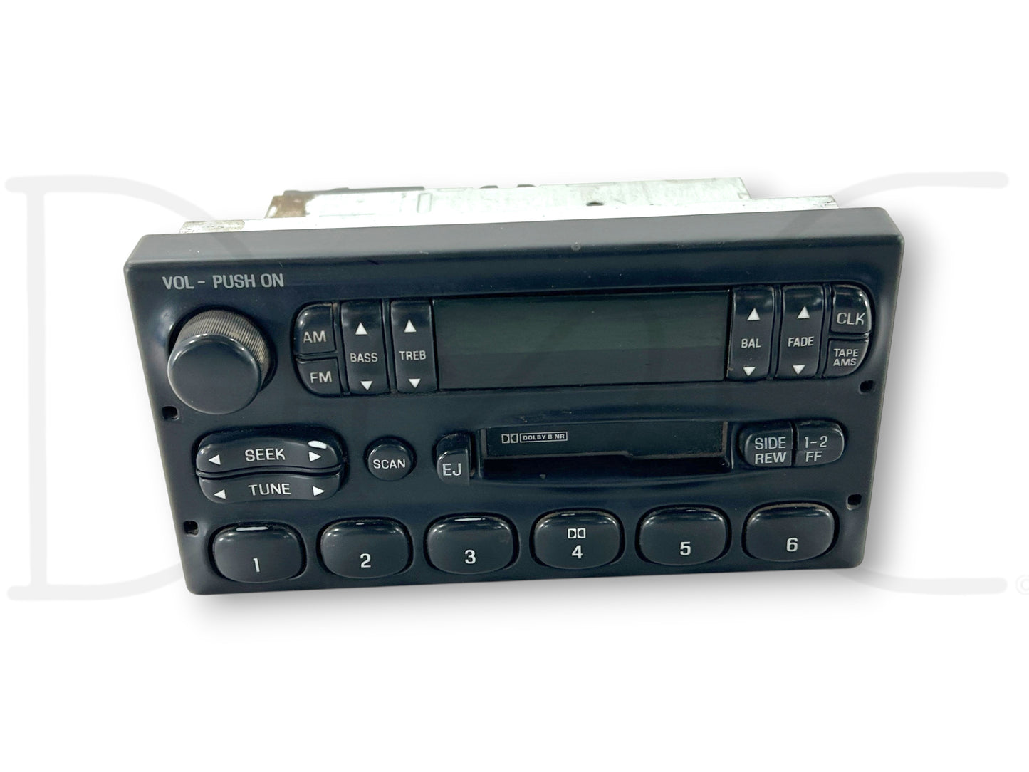 99-04 Ford F250 F350 Factory Radio Head Unit AM/FM Cassette Tape OEM *Blem*