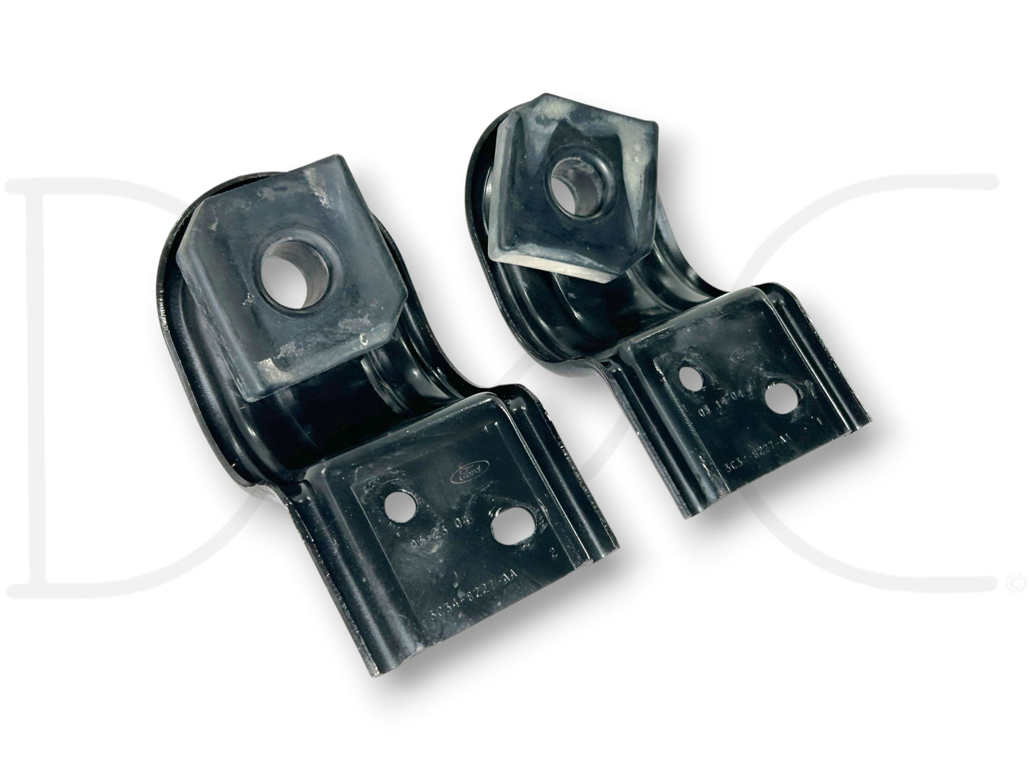 03-07 Ford F250 F350 Upper Radiator Mount Bracket Pair OE Brackets