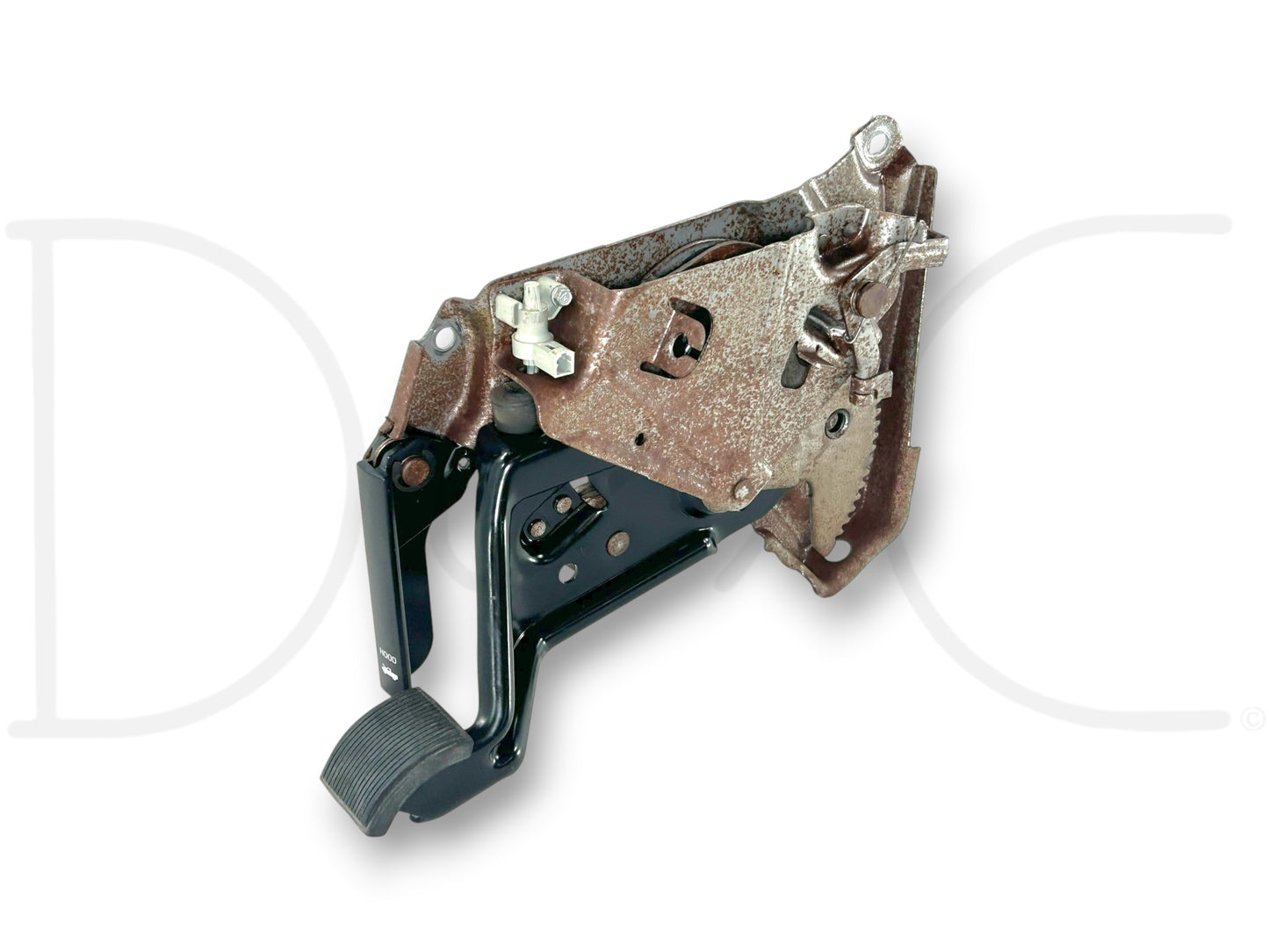 02-04 Ford F250 F350 Emergency Parking Brake Pedal Assembly Hood Release OEM