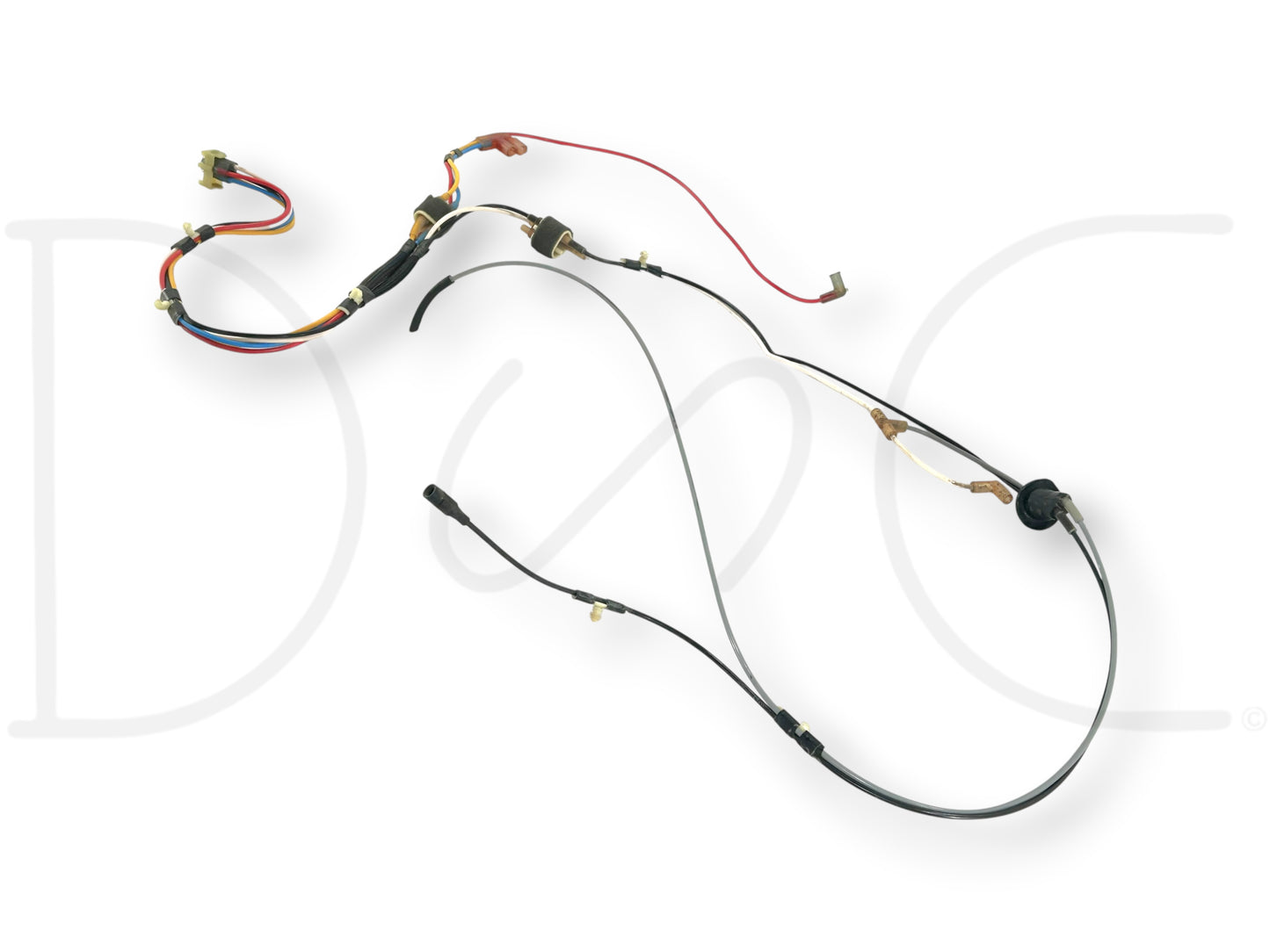 99-04 Ford F250 F350 HVAC Temp Climate Control Panel Vacuum Lines Line Harness