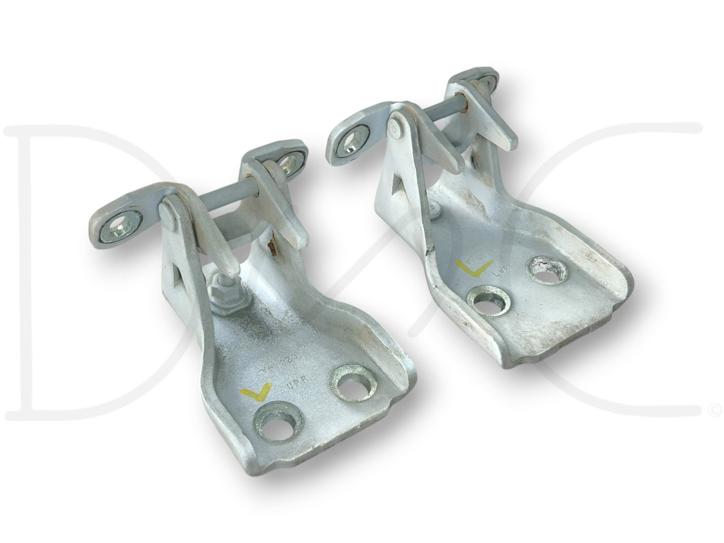 99-07 Ford F250 F350 LH Left Driver Front Door Hinge Set OE Upper Lower Hinges