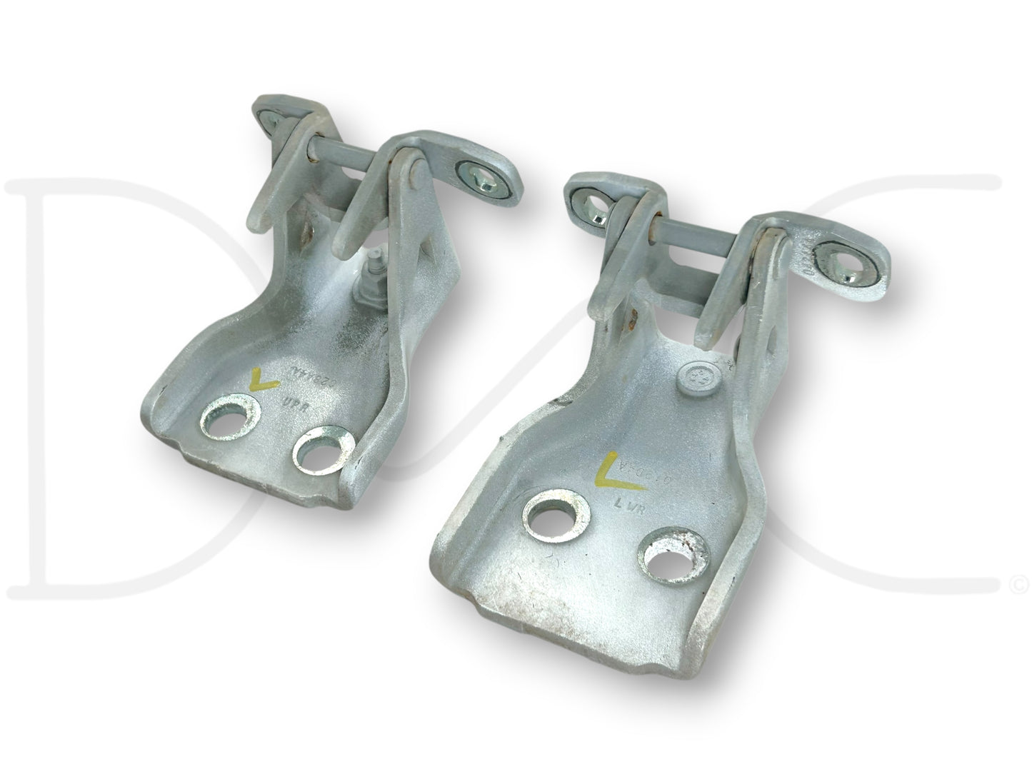 99-07 Ford F250 F350 LH Left Driver Front Door Hinge Set OE Upper Lower Hinges