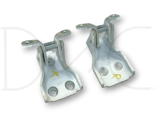 99-07 Ford F250 F350 RH Right Passenger Front Door Hinge Set Upper Lower Hinges