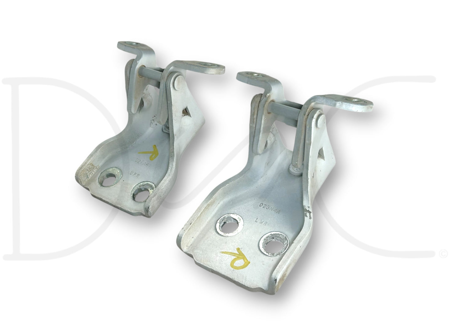 99-07 Ford F250 F350 RH Right Passenger Front Door Hinge Set Upper Lower Hinges