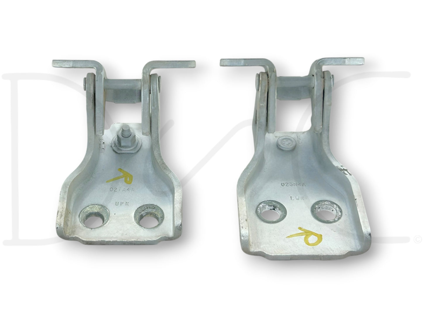 99-07 Ford F250 F350 RH Right Passenger Front Door Hinge Set Upper Lower Hinges