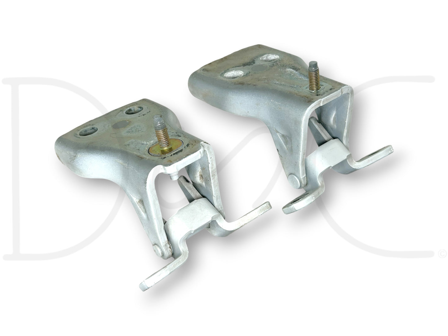 99-07 Ford F250 F350 RH Right Passenger Front Door Hinge Set Upper Lower Hinges