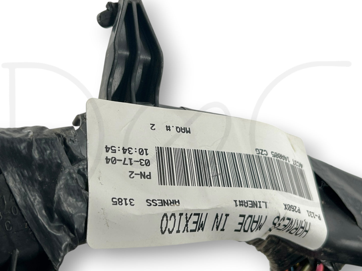 03-04 Ford F250 F350 Lariat Crew Cab Interior Wiring Harness 4C3T-14A005-P260X