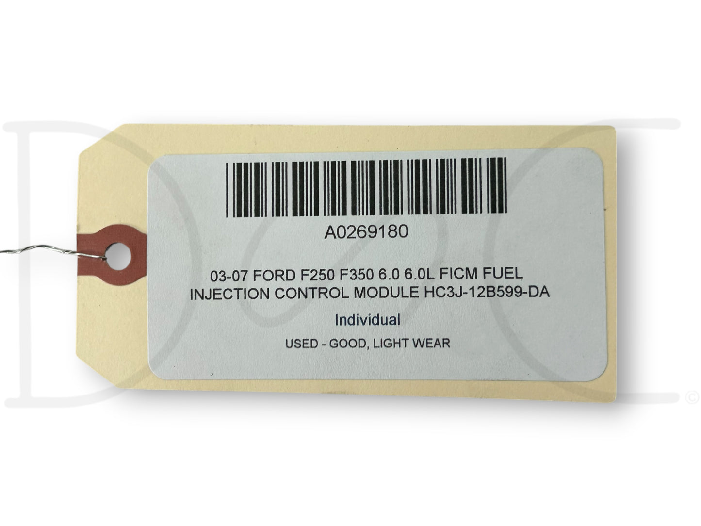 03-07 Ford F250 F350 6.0 6.0L FICM Fuel Injection Control Module Hc3J-12B599-Da