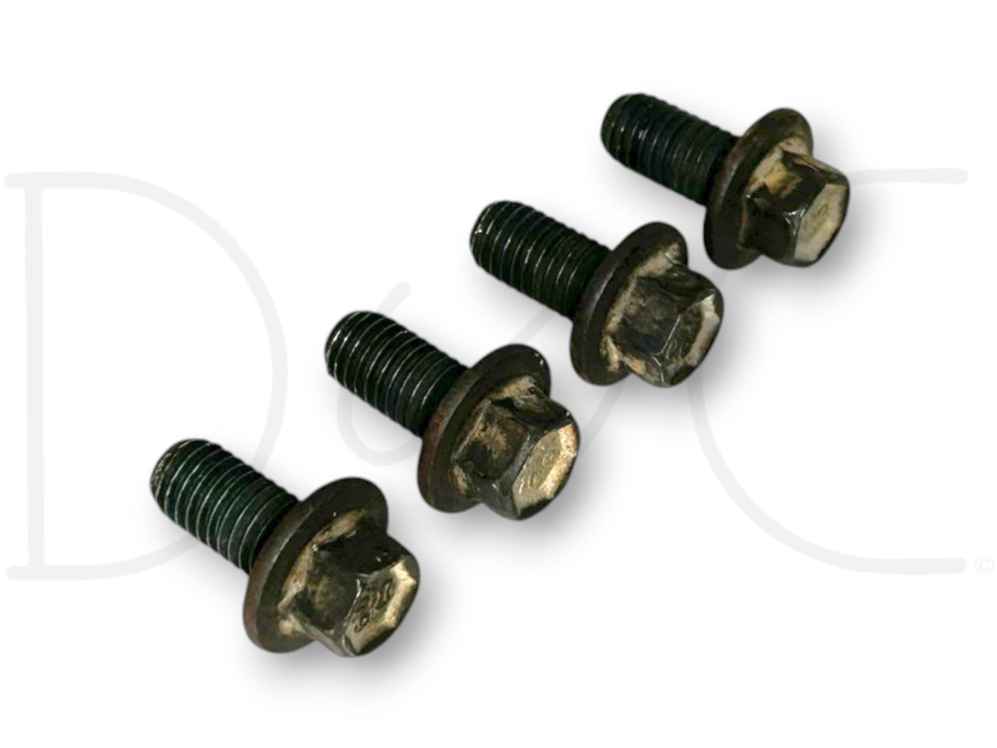 03-07 Ford F250 F350 6.0 6.0L Water Pump Pulley Bolts Bolt Set (4) OE