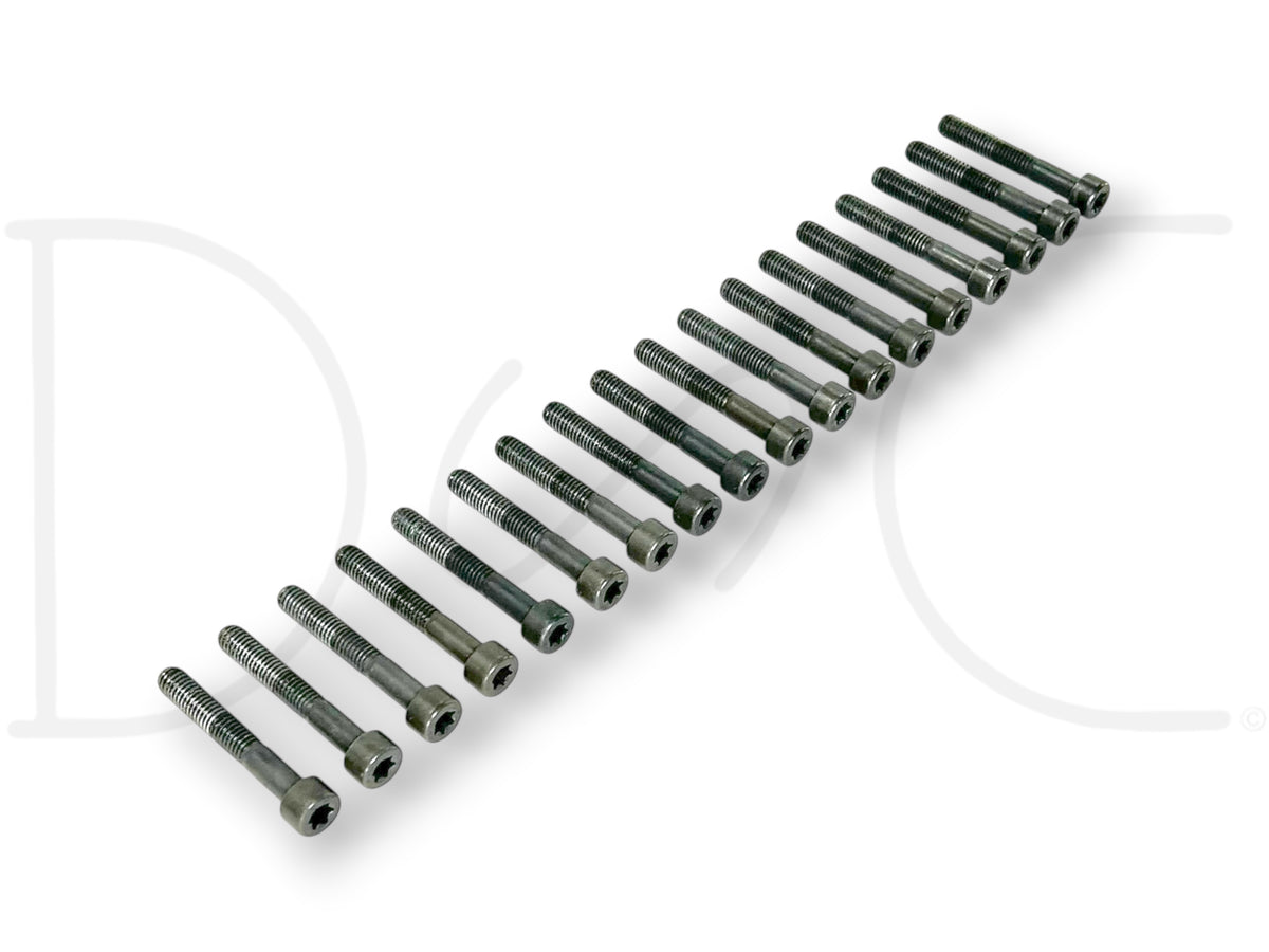 04-07 Ford F250 F350 6.0 6.0L Diesel Oil Rail Bolts OE Bolt Set Torx [18] Pc