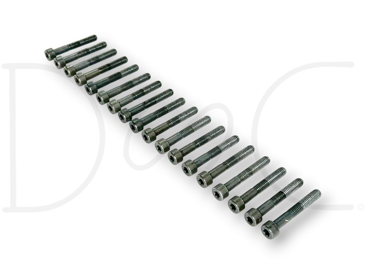 04-07 Ford F250 F350 6.0 6.0L Diesel Oil Rail Bolts OE Bolt Set Torx [18] Pc