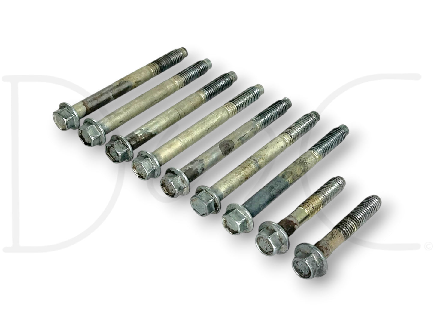 03-07 Ford F250 F350 6.0 6.0L 5R110 Auto Trans Transmission Bolts Bolt Set [9]