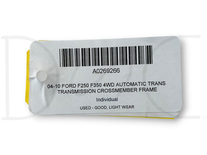 04-10 Ford F250 F350 4WD Automatic Trans Transmission Crossmember Frame