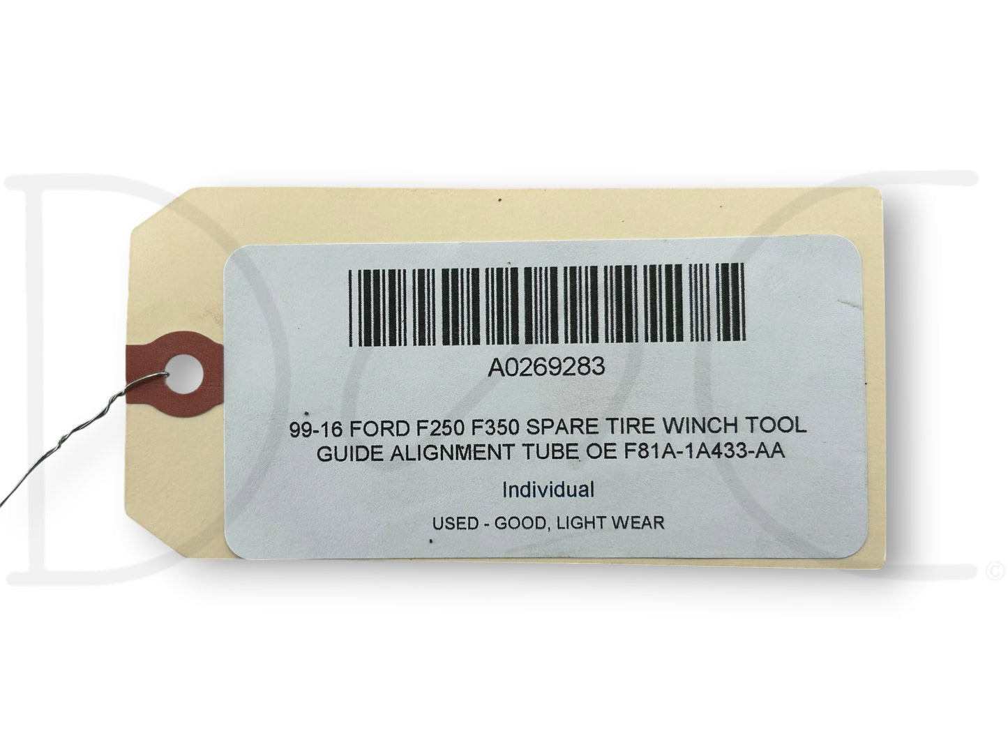 99-16 Ford F250 F350 Spare Tire Winch Tool Guide Alignment Tube OE F81A-1A433-Aa