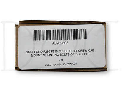 00-07 Ford F250 F350 Super Duty Crew Cab Mount Mounting Bolts OE Bolt Set