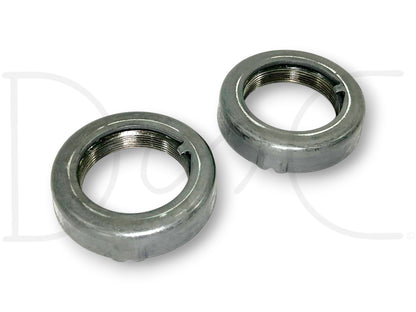 99-04 Ford F250 F350 Sterling 10.5 Rear Axle Wheel Hub Bearing Retainer Nut Set