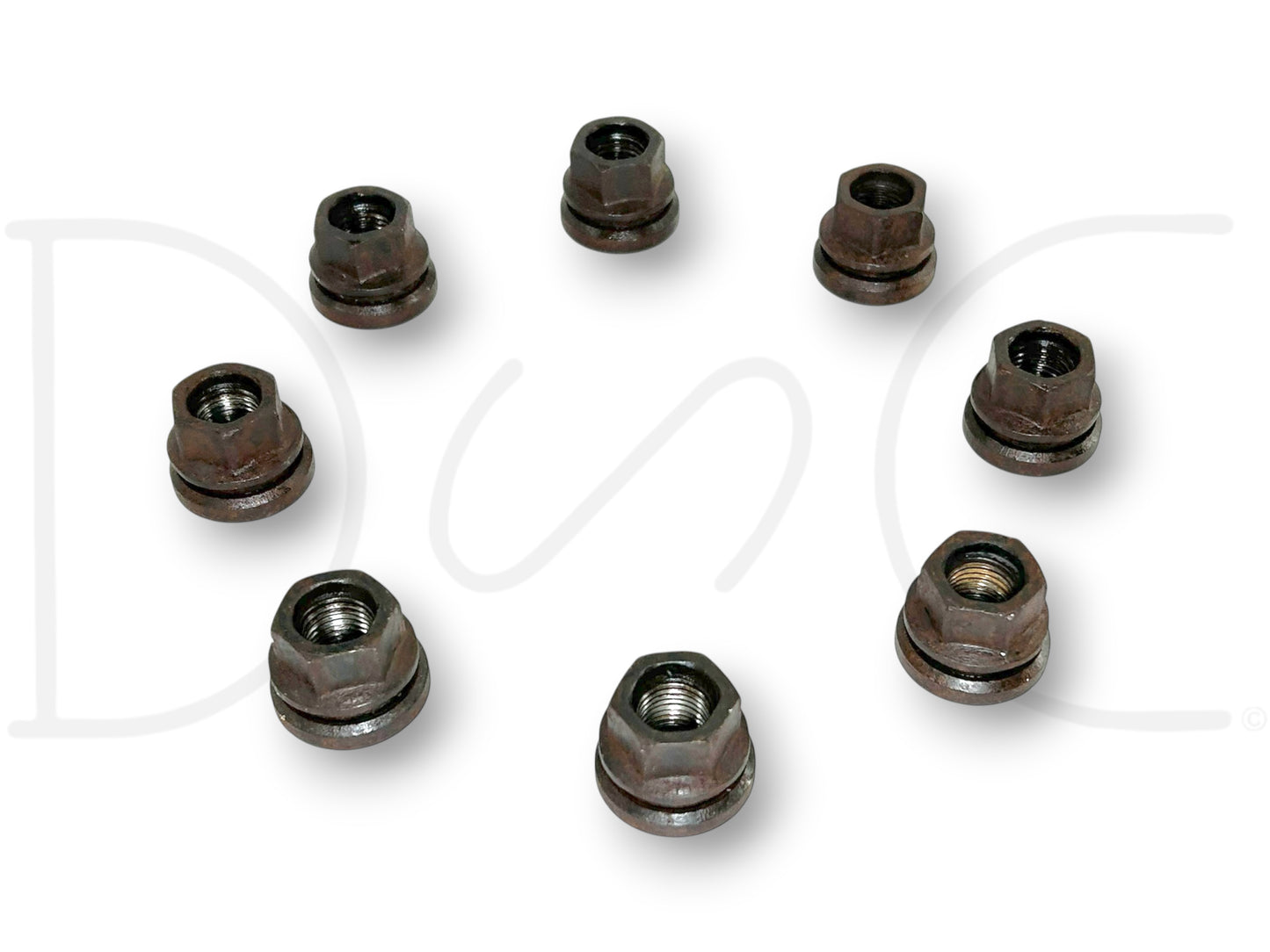 03-16 Ford F250 F350 Lug Nuts Set Of 8 Fine Thread OEM Lug Nut Set M14-1.5