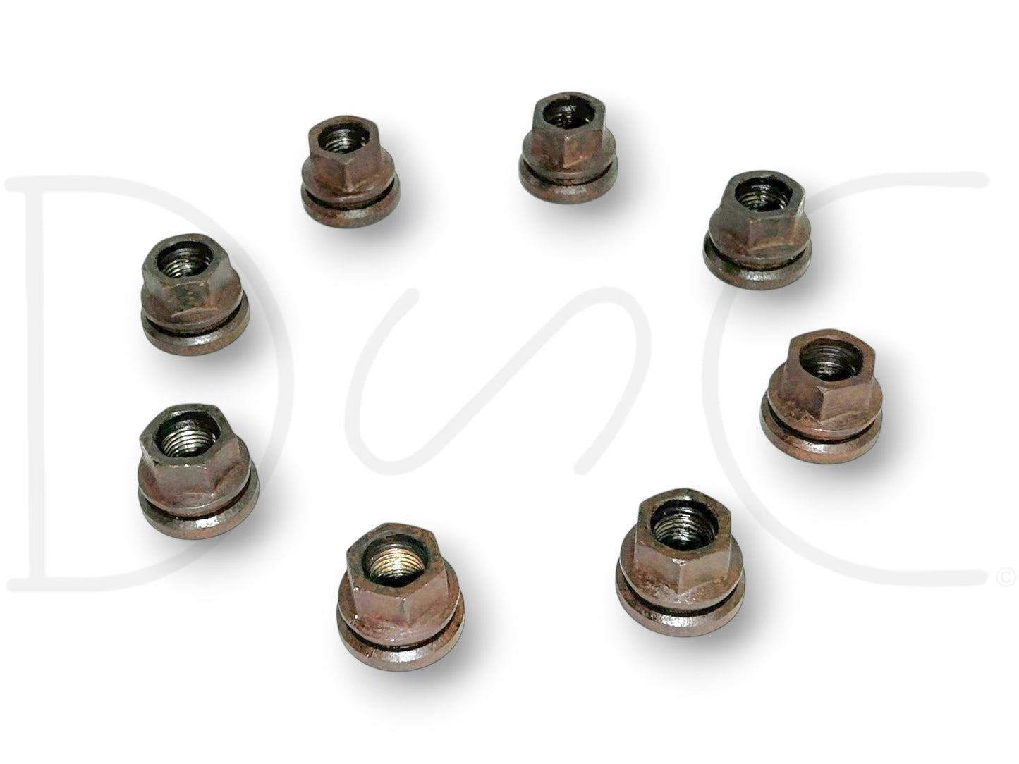 03-16 Ford F250 F350 Lug Nuts Set Of 8 Fine Thread OEM Lug Nut Set M14-1.5