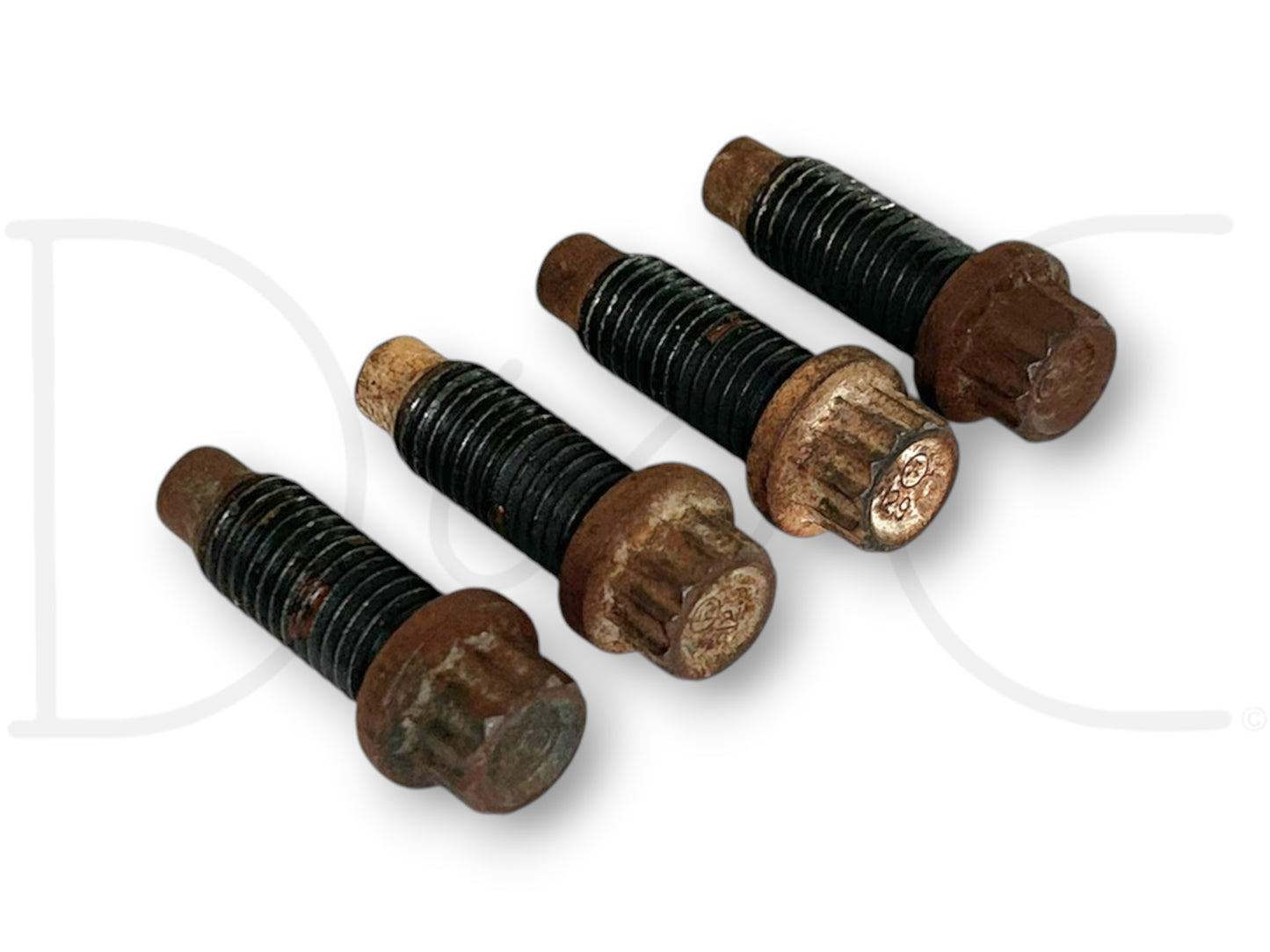99-10 Ford Super Duty F250 F350 Driveshaft To Flange Bolts OEM Bolt Set (4)
