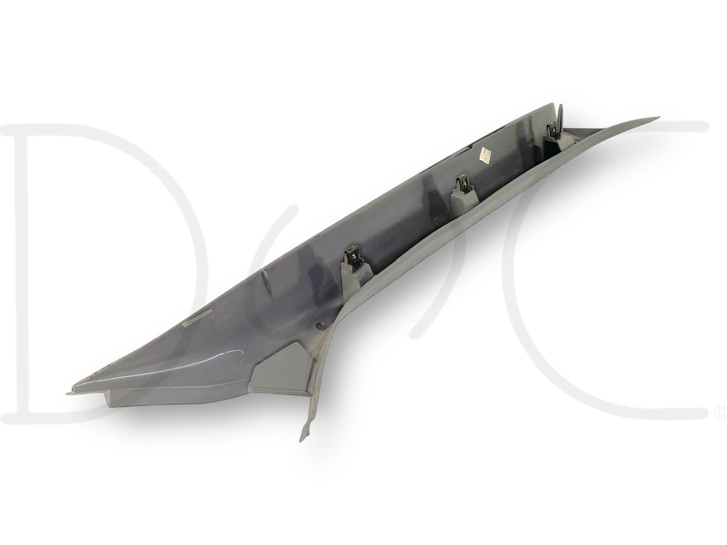 99-02 Ford F250 F350 LH Left Driver A Pillar Trim Panel Gray OE *Blem*