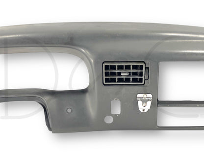 99-04 Ford F250 F350 Super Duty Dash Bezel Radio Cluster Trim Panel Gray *Blem*