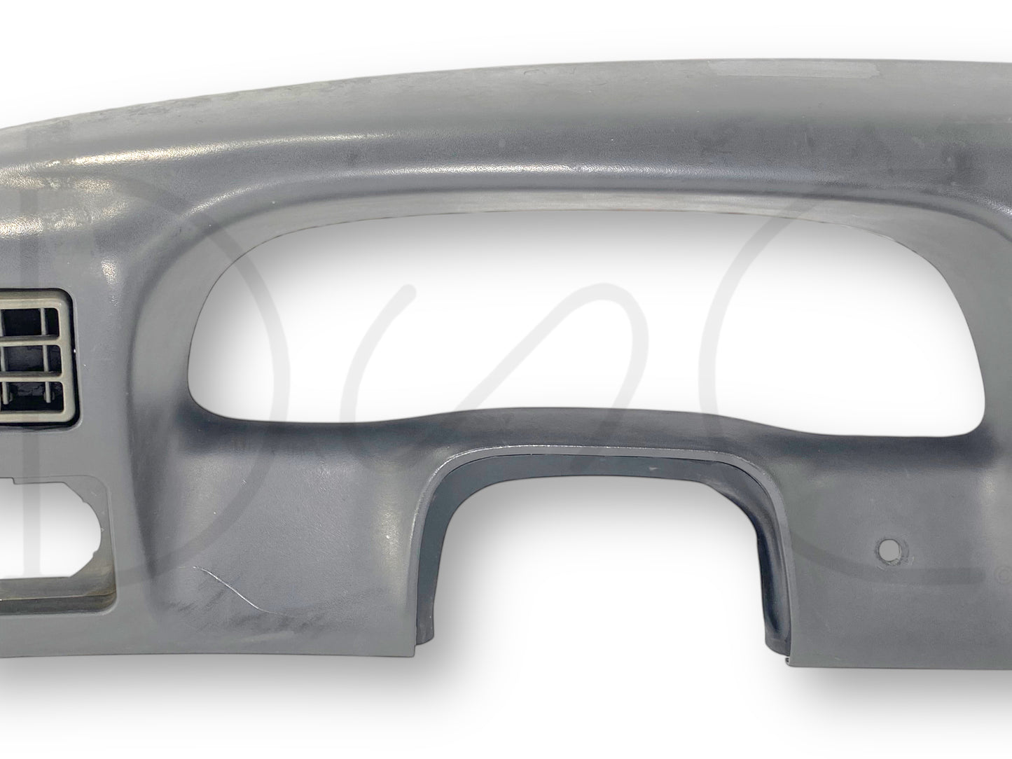 99-04 Ford F250 F350 Super Duty Dash Bezel Radio Cluster Trim Panel Gray *Blem*