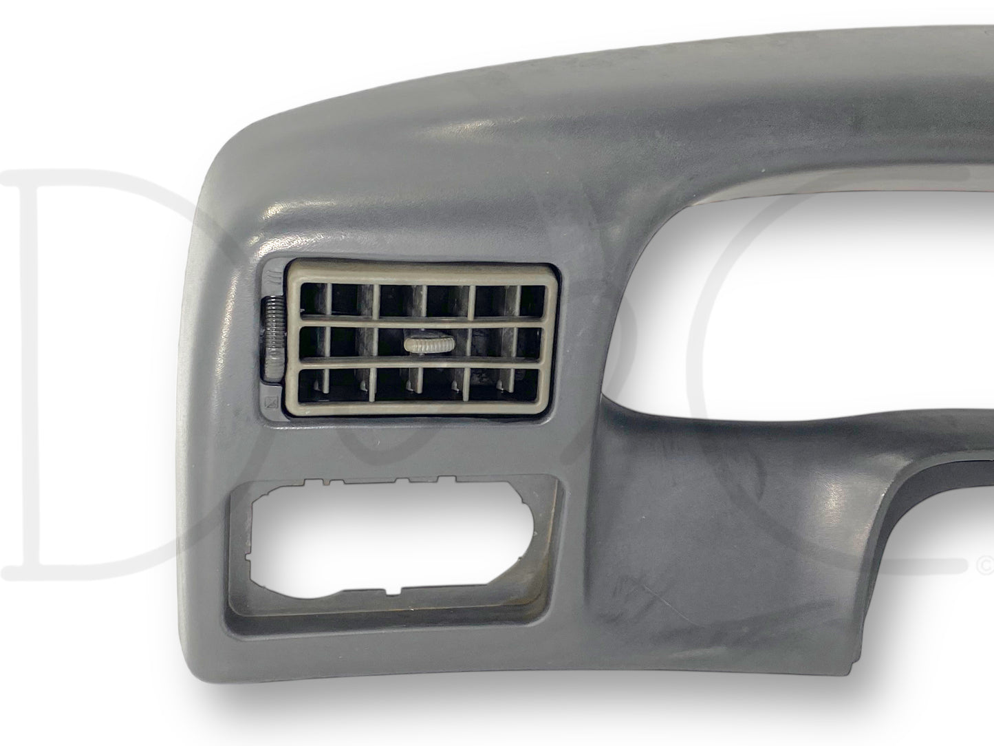 99-04 Ford F250 F350 Super Duty Dash Bezel Radio Cluster Trim Panel Gray *Blem*