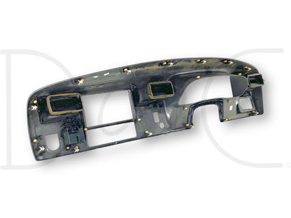 99-04 Ford F250 F350 Super Duty Dash Bezel Radio Cluster Trim Panel Gray *Blem*