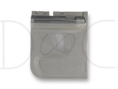 99-07 Ford F250 F350 Super Cab LH Left Driver Rear Door Lower Panel Gray OE, used condition with light wear and scratches, compatible with 1999-2007 Ford F-250 F-350 F-450 F-550 trucks, ideal replacement for driver side rear door lower section.