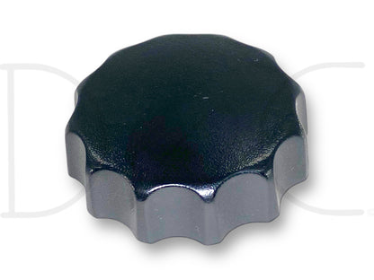 99-07 Ford F250 F350 Seat Lumbar Support Adjuster Knob OEM, used condition with light wear, black plastic knob designed for Ford Super Duty trucks including F-250, F-350, F-450, and F-550 models from 1999 to 2007, compatible with 7.3L diesel engines.
