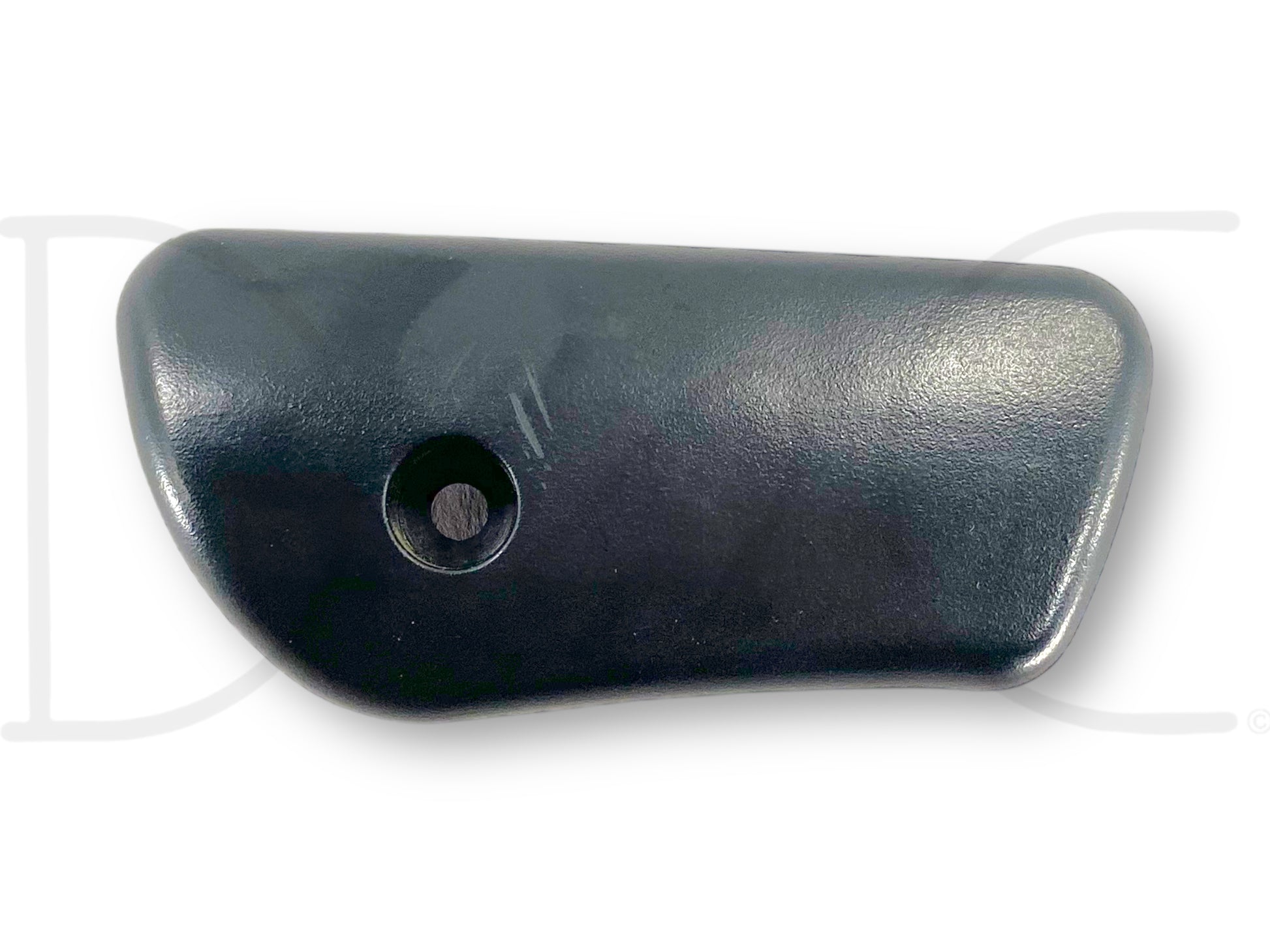 99-07 Ford F250 F350 Seat Back Recline Tilt Lean Lever Handle OEM RH Passenger in used good condition with light wear, compatible with 1999-2007 Ford F-250, F-350, F-450, and F-550 trucks, black plastic material.