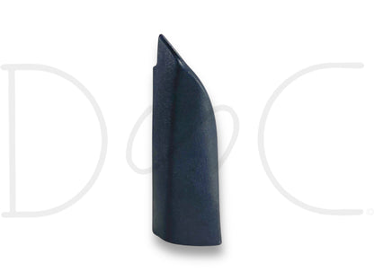 99-07 Ford F250 F350 F450 LH Left Driver Sail Panel Window Trim Panel Black OE, used condition with light wear, compatible with Ford Excursion and Super Duty trucks from 1999 to 2007, durable black exterior trim piece for driver side window area.