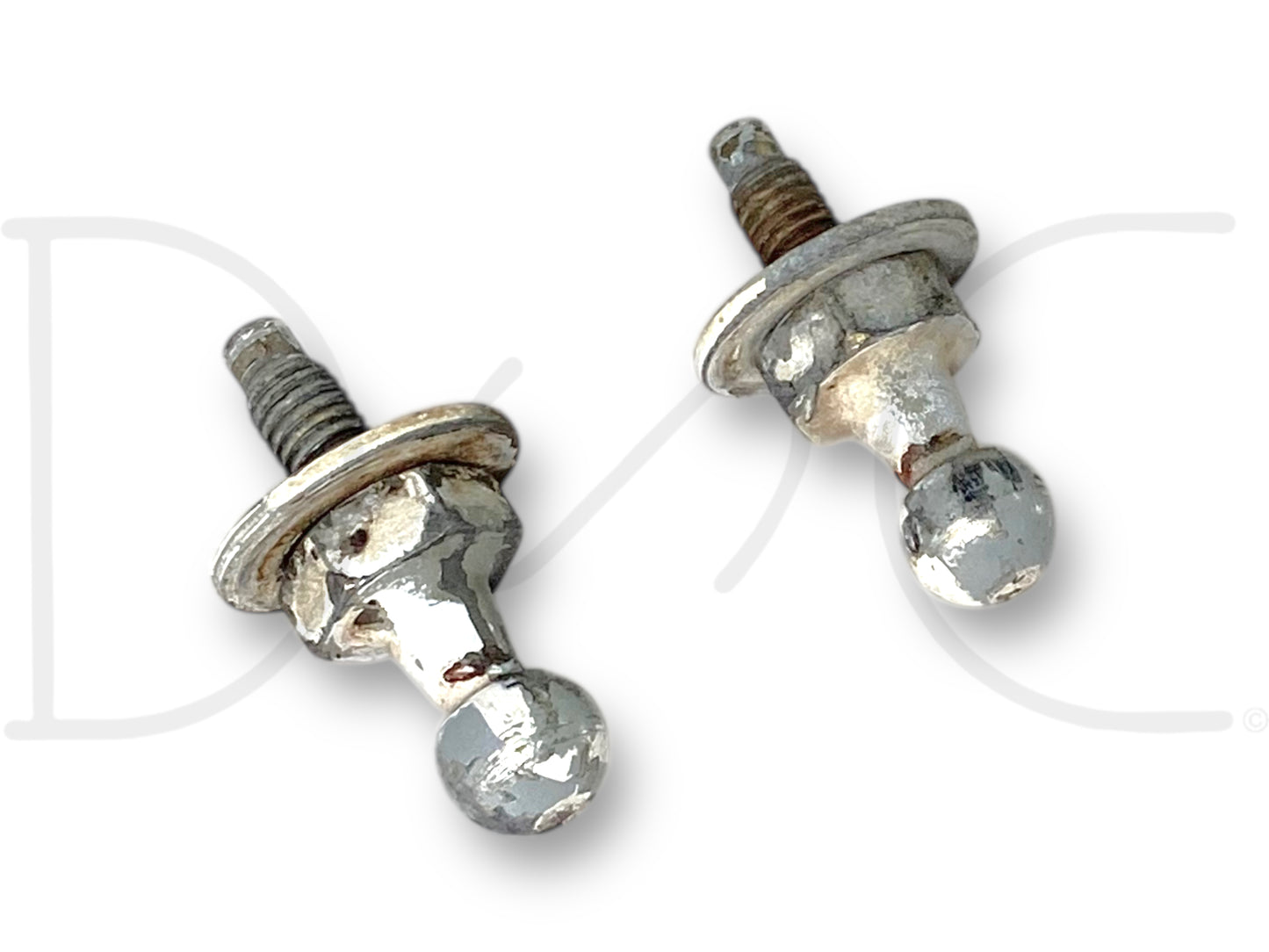 99-07 Ford F250 F350 Hood Strut Support Shock Ball Lower Stud Pair Set