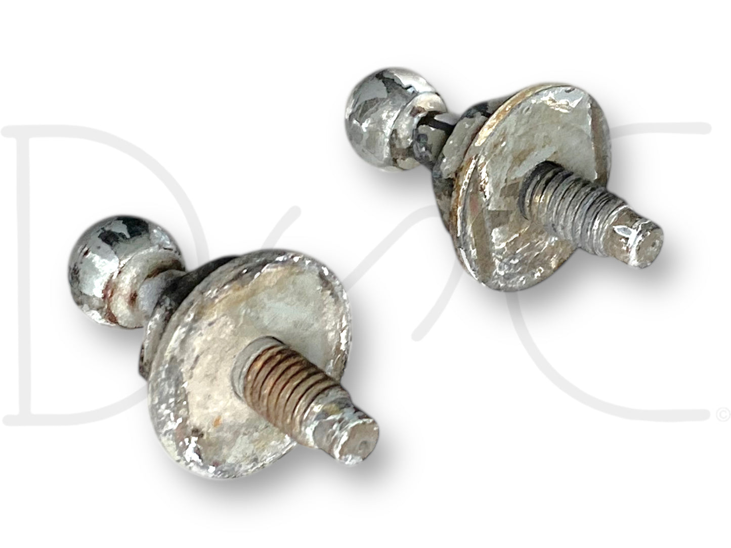 99-07 Ford F250 F350 Hood Strut Support Shock Ball Lower Stud Pair Set