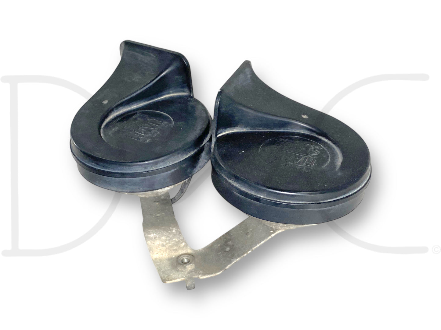 99-01 Ford F250 F350 Horn Set Hi Low Dual Tone Horns OEM