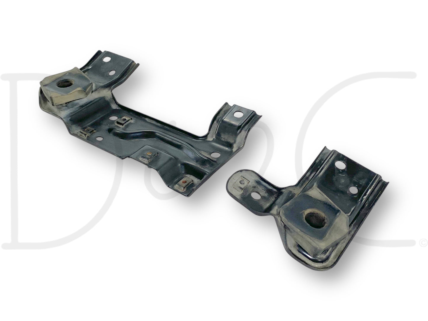 99-03 Ford F250 F350 Upper Radiator Mount Bracket Pair OE Brackets F81B8K007-AB