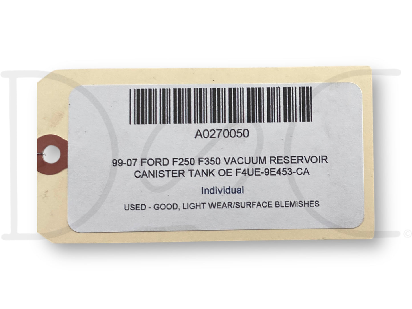 99-07 Ford F250 F350 Vacuum Reservoir Canister Tank OE F4UE-9E453-Ca