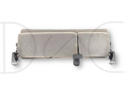 99-01 Ford F250 F350 Super Duty Extended Cab Rear Bench Back Seat Gray Cloth