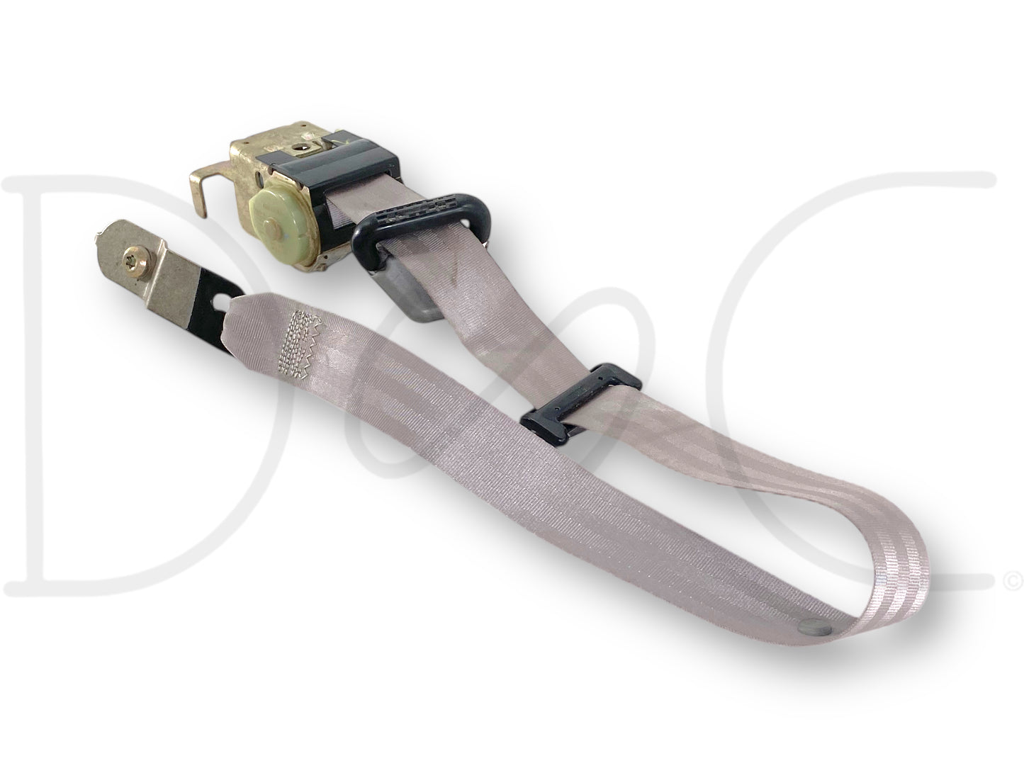 99-04 Ford F250 F350 Extended Cab LH Left Driver Rear Seat Belt Seatbelt Gray OE