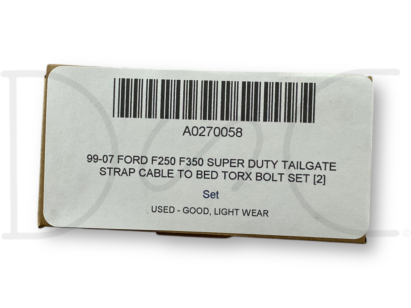 99-07 Ford F250 F350 Super Duty Tailgate Strap Cable To Bed Torx Bolt Set [2]