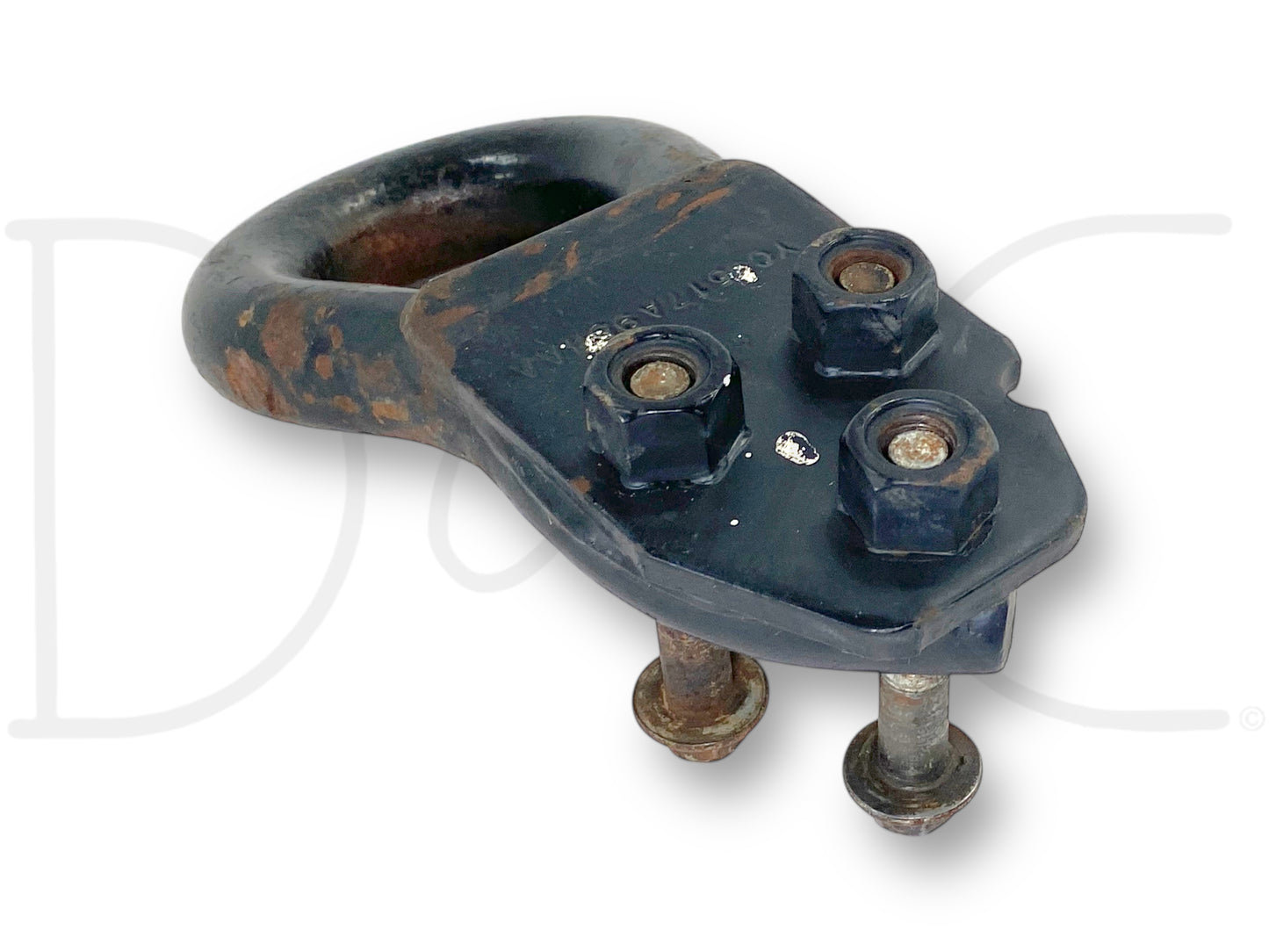 00-07 Ford F250 F350 Tow Hook Recovery Loop Black W/ Bolts Yc35-17A954-Aa